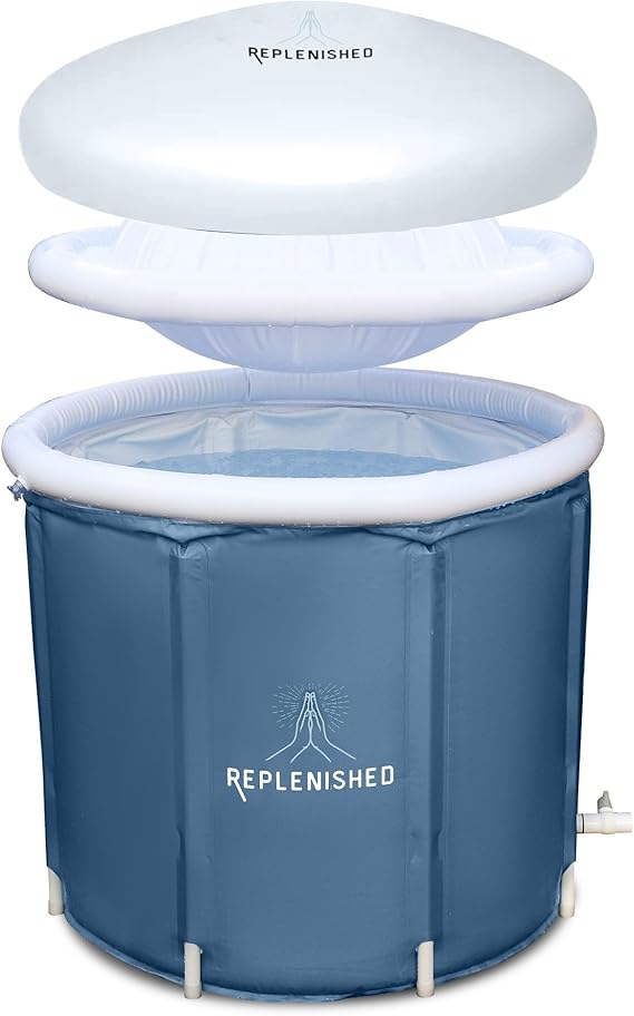 Replenished Portable Ice Bath - Grey