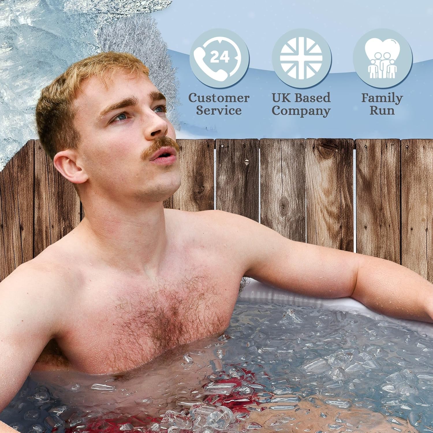 Replenished Portable Ice Bath - Grey